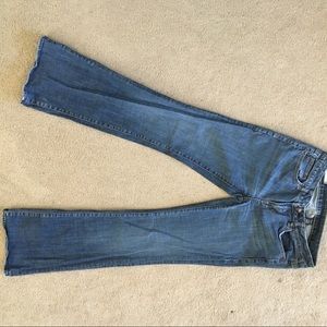 “Felow” mid rise flare jeans